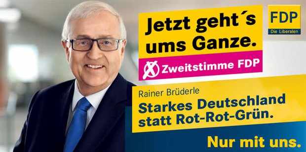 Starkes Deutschland - Zweitstimme FDP